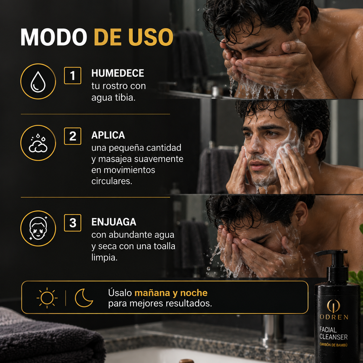 PURIFY™ | Limpiador Facial con Carbón de Bambú