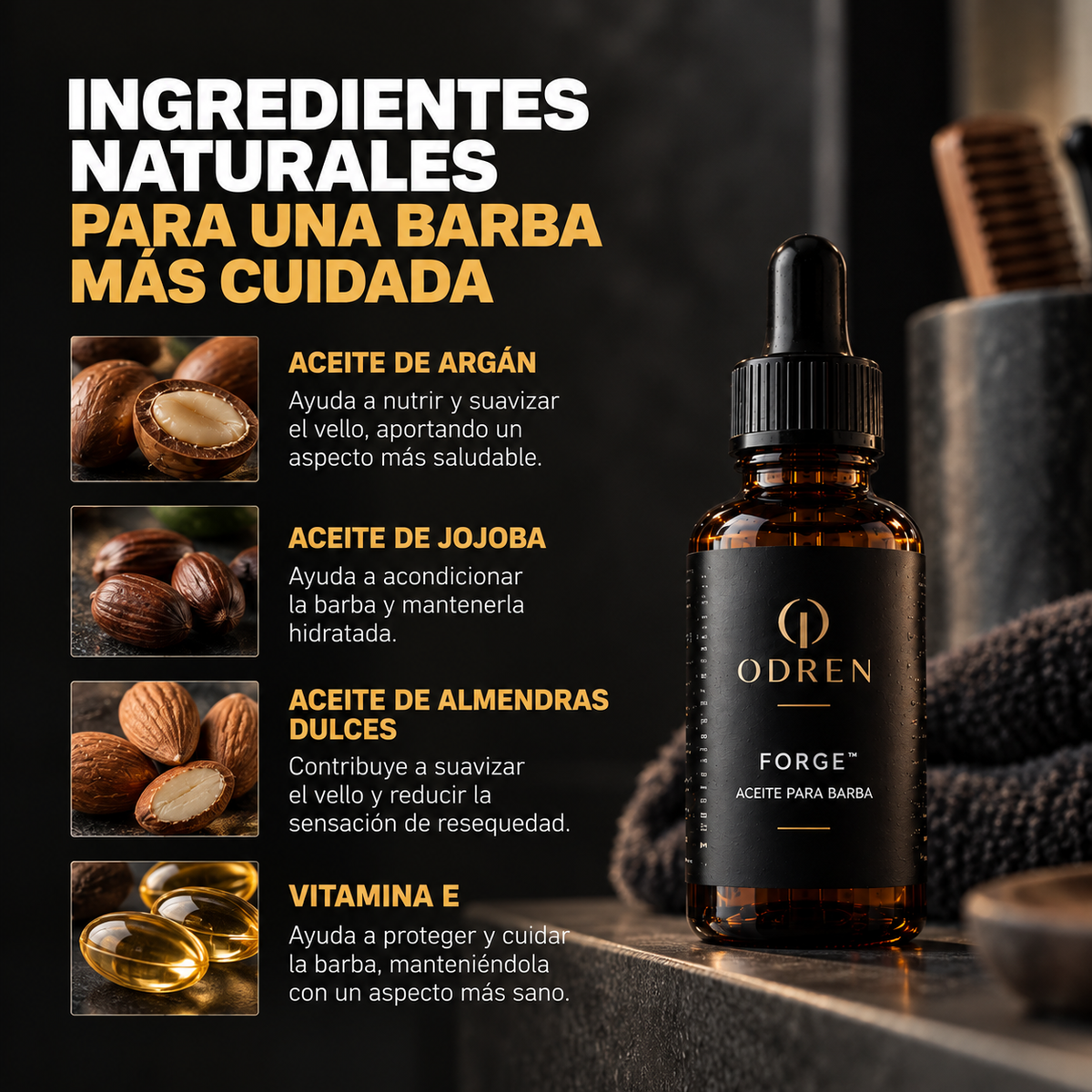 FORGE™ |  Aceite Para Barba